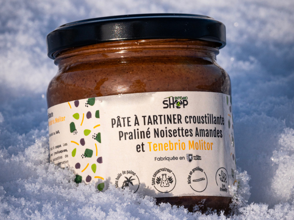 alt="snacks alimentation à base d’insectes apéritif"