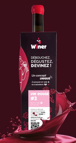 Coffret vin rouge Winer